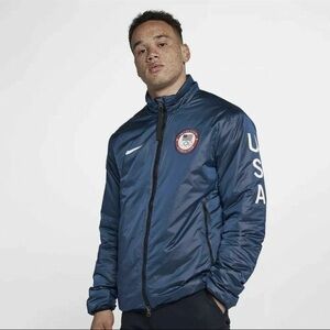 Nike Team USA Winter Olympic Blue Jacket Never Worn #916645-474